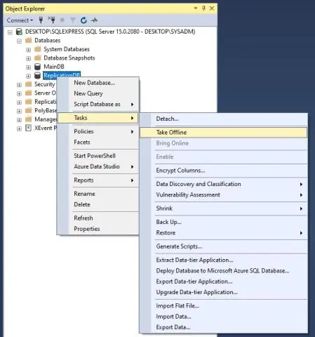 የ SQL አገልጋይ ዳታቤዝ እንዴት ማስተካከል እችላለሁ?