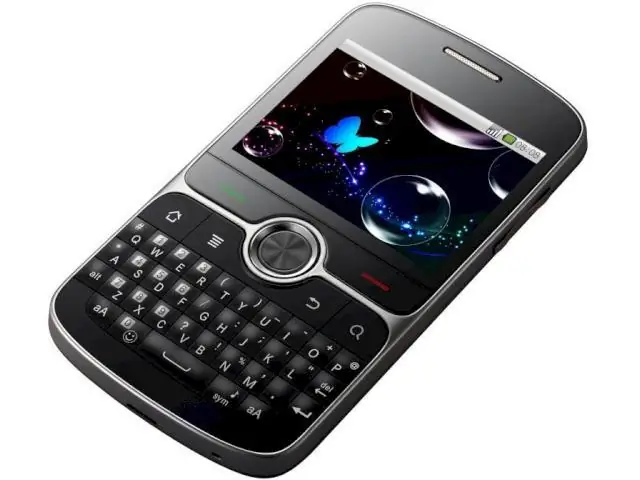 একটি সেল ফোনে একটি qwerty কীবোর্ড কি?