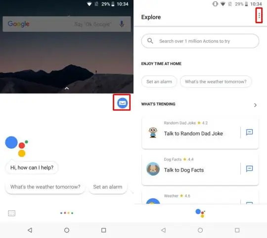 Kā atvērt Google Voice operētājsistēmā Android?