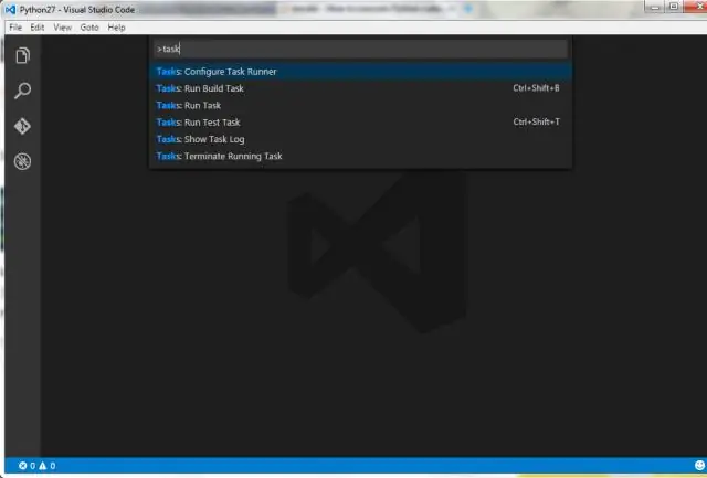 Bagaimanakah cara saya menjalankan kod skrip groovy dalam Visual Studio?