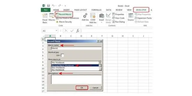 أين يتم حفظ وحدات الماكرو الخاصة بي في Excel؟