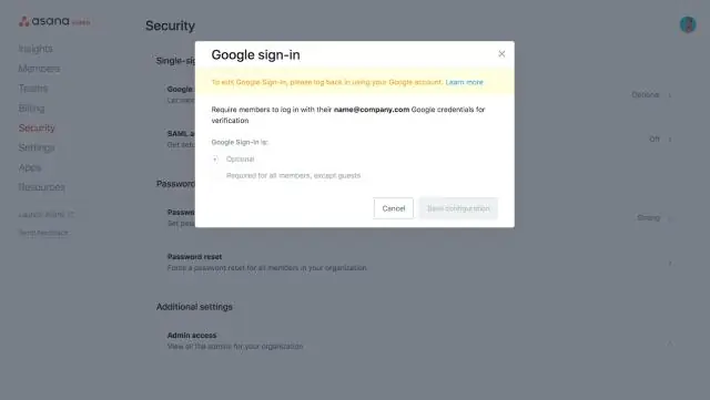 Google SAML пайдаланады ма?