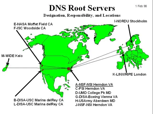 Kako ustvarim korensko območje v DNS?