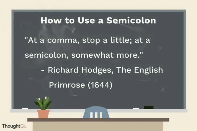 Maaari bang gamitin ang mga semicolon bilang mga kuwit?