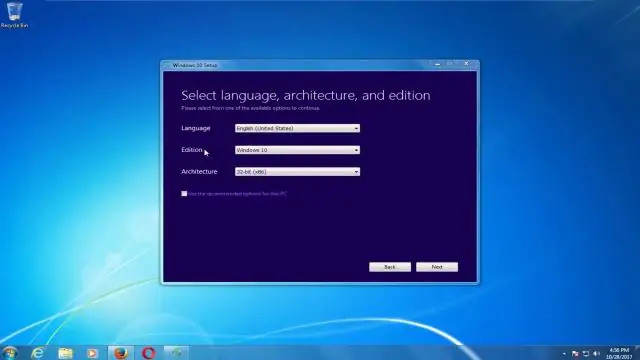 Kako namestim datoteko ISO v 32-bitnem sistemu Windows 7?