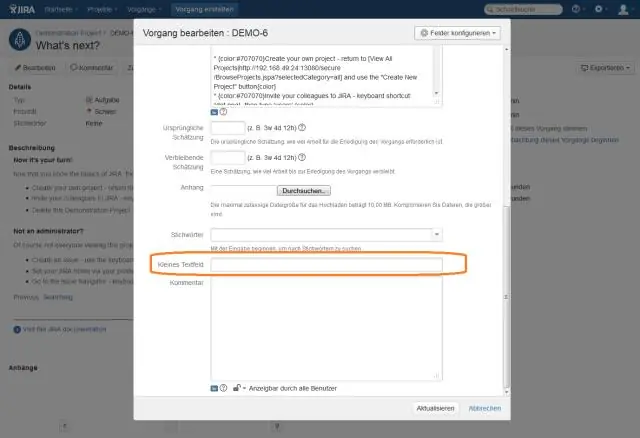 Wat is die ingeboude databasis wat saam met Jira kom?