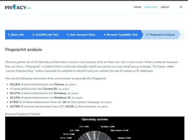 ¿Qué son las huellas dactilares de Webgl?