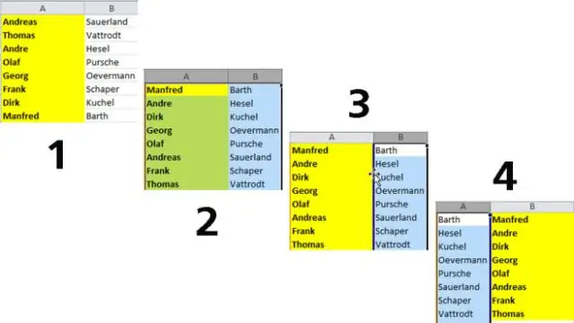 Kuidas eemaldada juurdepääsus olevast tabelist sortimine?