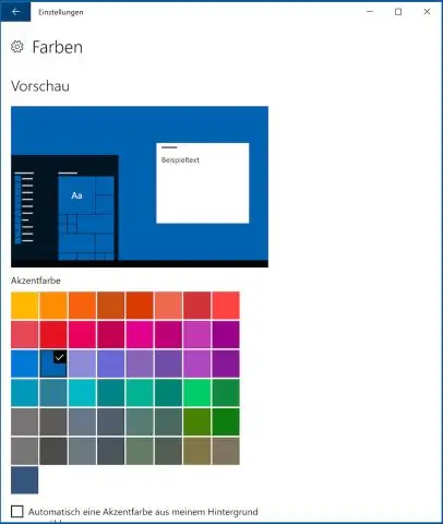 Hur ändrar jag Windows färginställningar?