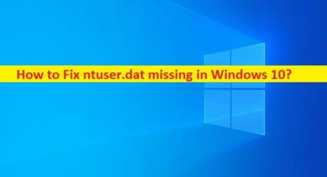 Hol található az Ntuser DAT fájl a Windows 10 rendszerben?