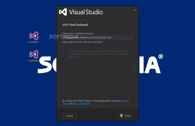 Apa itu Visual Studio 2015 Shell terintegrasi?