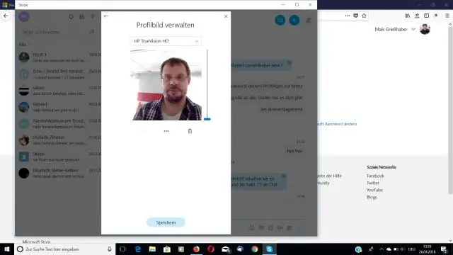 Bagaimana cara menyimpan gambar profil Skype saya?