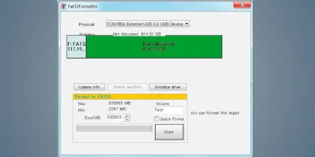 ¿Se puede formatear una unidad de 1 tb en fat32?