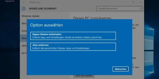 Wie lange dauert das Zurücksetzen eines Laptops?