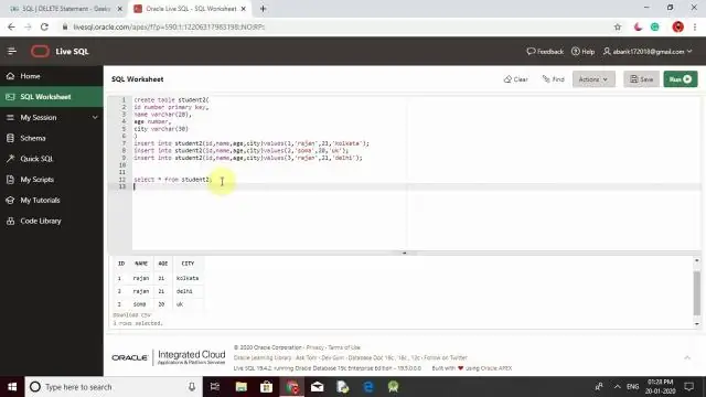 Bagaimana Anda memberi nama tabel dalam SQL?