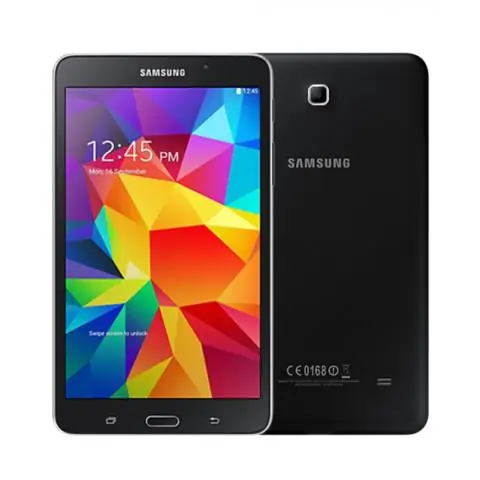 Apakah saiz Samsung Galaxy Tab 4?