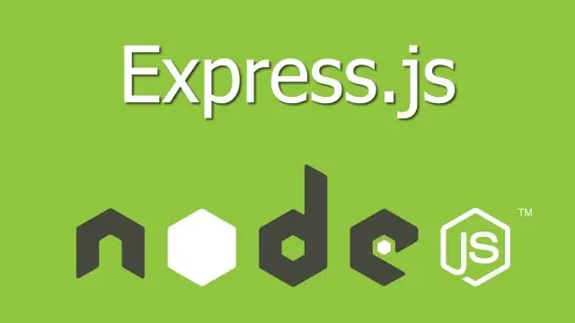 Hva er express NodeJs?