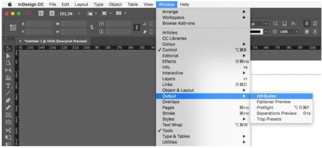 Что такое предварительный просмотр наложения в InDesign?