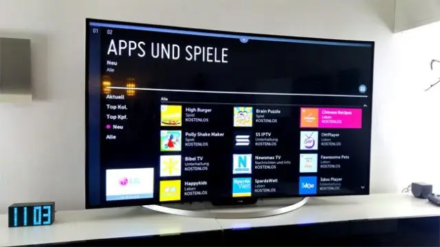 Como faço para chegar à app store na minha LG Smart TV?