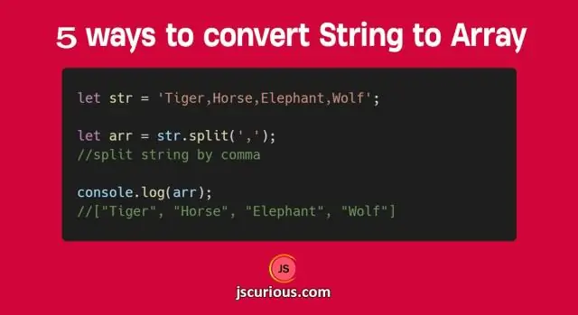 String нь Java хэл дээрх массив мөн үү?