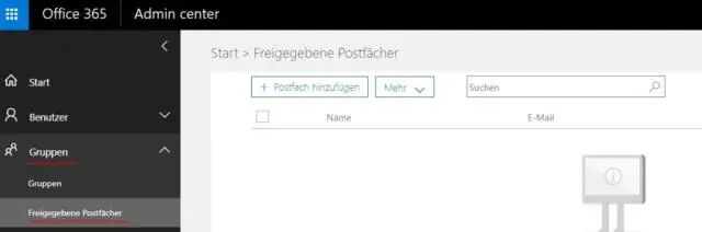 I gruppi di Office 365 hanno cassette postali?