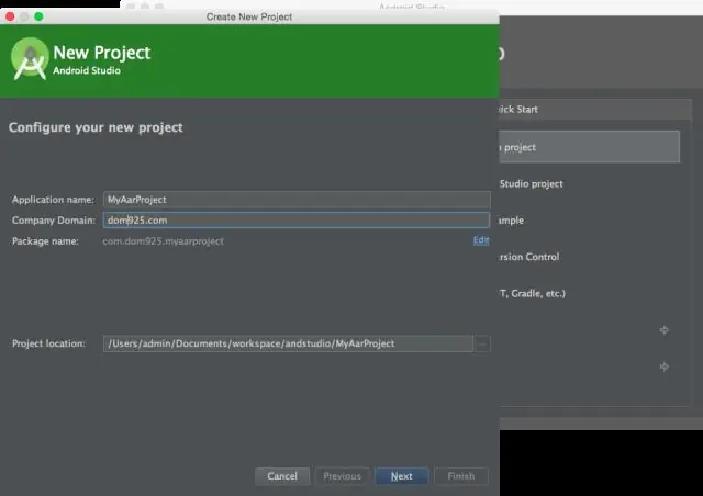 Где находится файл AAR в Android Studio?