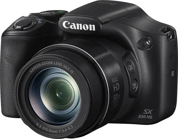 Puas yog Canon PowerShot sx530 yog DSLR?