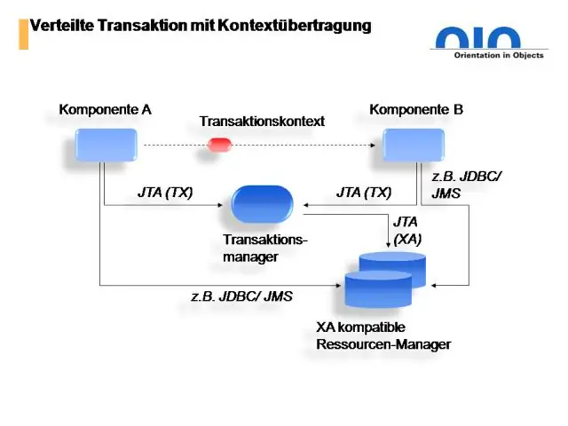 Hvad er transaktion i distribueret databasesystem?