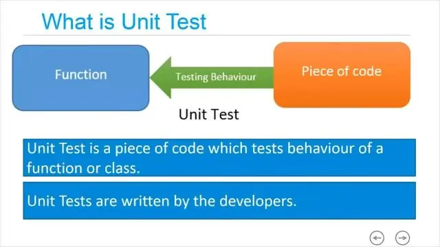 Come si scrivono i test unitari?