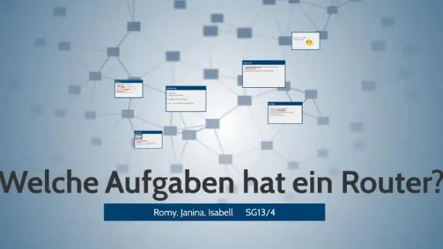 Welche Aufgaben erfüllen Router?