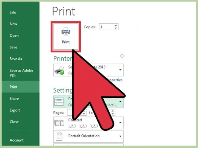 Excel бағдарламасында тақырыпты қалай қолдануға болады?