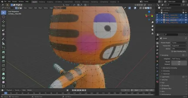 Hvordan konverterer jeg et objekt til et mesh i blender?