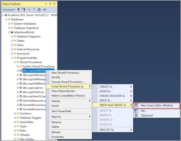 O que são gatilhos e procedimentos armazenados em SQL?