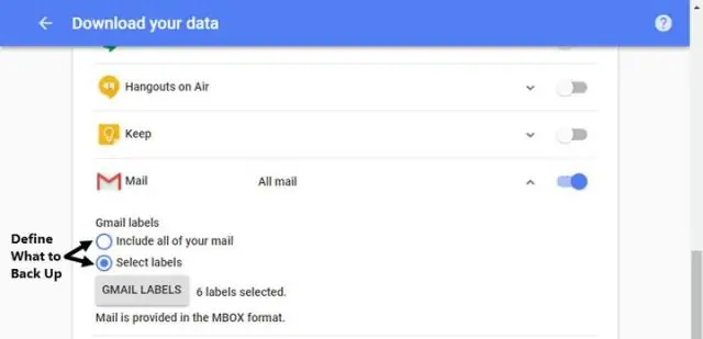 كيف أحذف النسخ الاحتياطية من Gmail؟