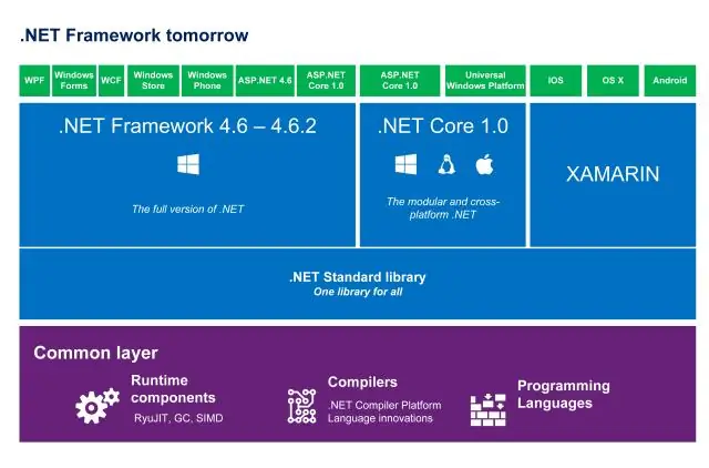 Hvad er den aktuelle version af ASP NET core?