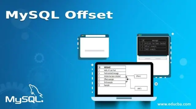 Wat is die gebruik van offset in MySQL?