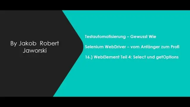 Selenium IDE'den test senaryolarını nasıl dışa aktarırım?