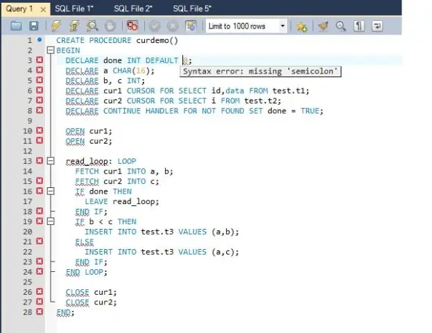 Çfarë është insert query në mysql?