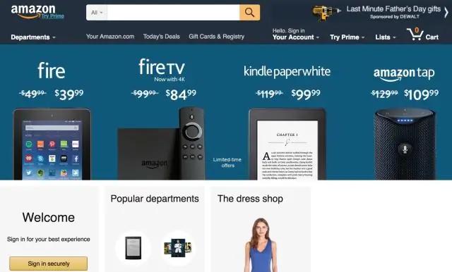 Apakah tujuan laman web Amazon?