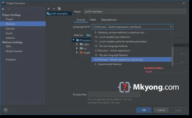 ฉันจะเปลี่ยน JDK ใน IntelliJ ได้อย่างไร