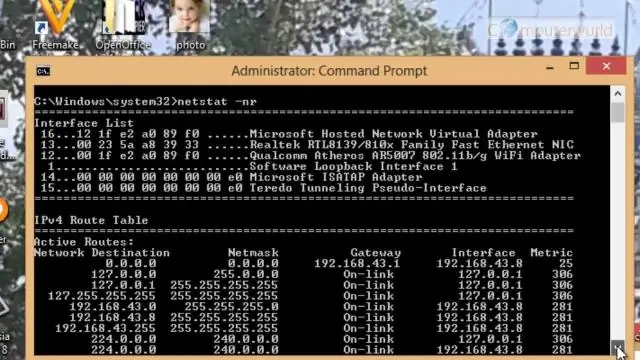 CMD-də netstat əmrinin istifadəsi nədir?