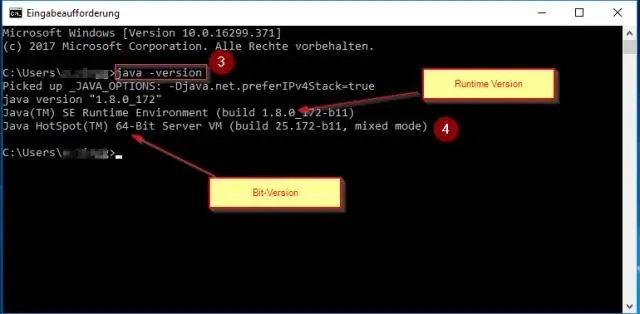 Java технологиялык номери деген эмне?