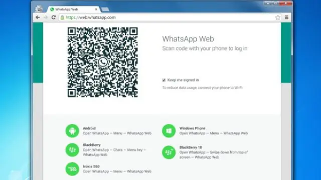 Bagaimanakah saya boleh menggunakan WhatsApp secara kekal pada komputer riba saya?