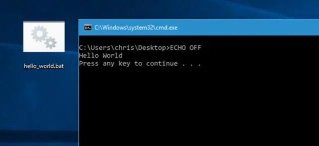 Com puc escriure un script per lots a Windows?