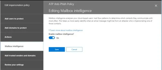 Outlook дээр ATP хайлтыг хэрхэн унтраах вэ?