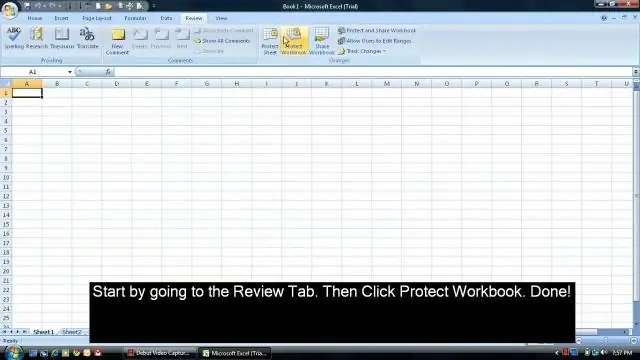 Bagaimanakah saya melindungi sel formula dalam Excel 2007?