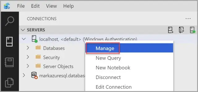 Come si crea un database in Microsoft SQL?