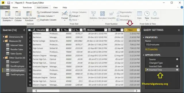 Hoe kry ek 'n lys kolomme in SQL?