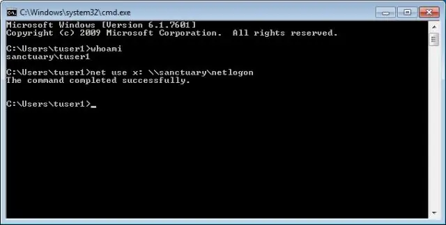 Πώς μπορώ να ανοίξω την υπηρεσία καταλόγου Active Directory στο CMD;