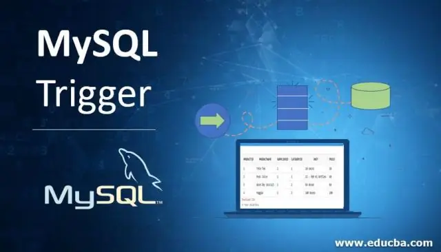 MySQL trigger nima?